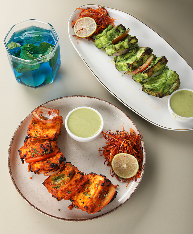  Paneer Hariyali Tikka 